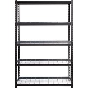 Lorell Wire Deck Shelving 72" Height x 48" Width x 18" Depth Recycled 99930